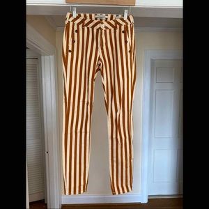 Scotch & Soda Mid-Rise Striped Pants - image 1